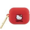 Hello Kitty HKAP23DKHSF Airpods Pro 2(2022/2023) cover fuksja/fuschia Silicone 3D Kitty Head